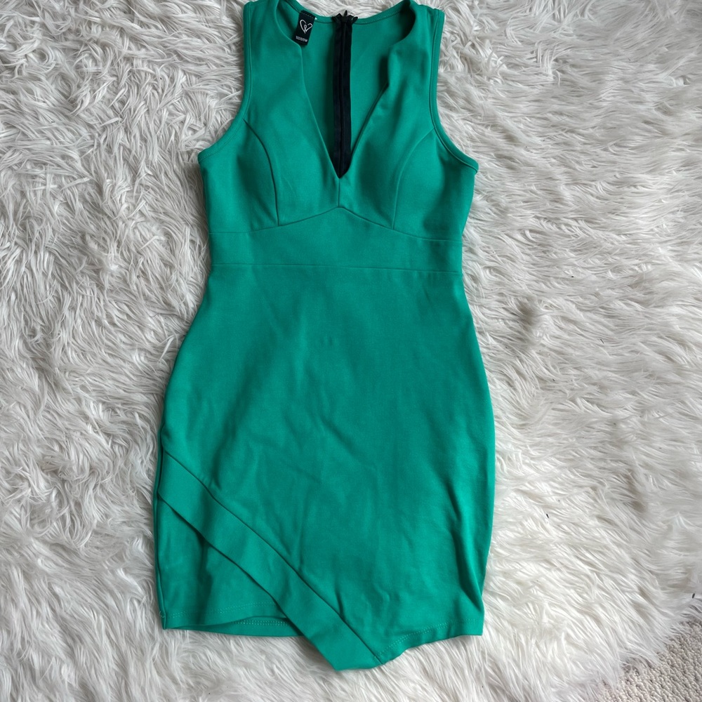 Green Windsor Bodycon Dress - S
